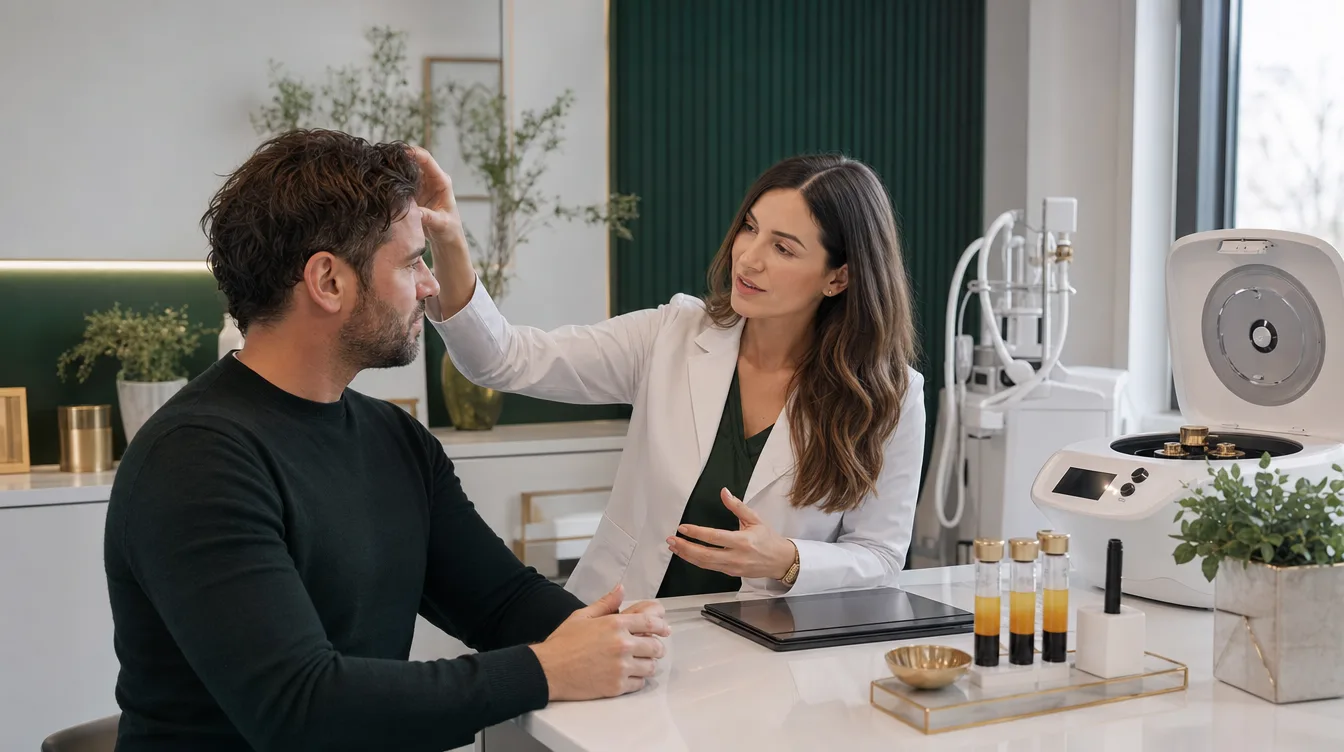 platelet-rich plasma support planning in a premium clinic